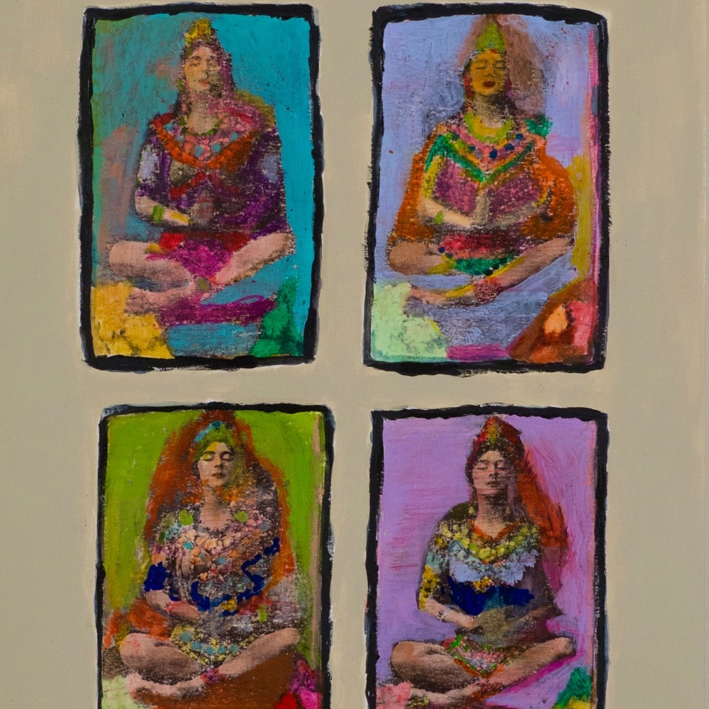 Original artwork - Buddha Girls